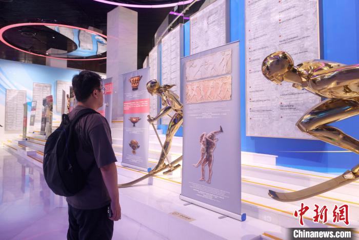 希腊奥林匹克精神展亮相北京奥运博物馆 文明对